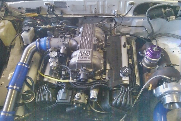 Ford courier v8 engine conversion #2